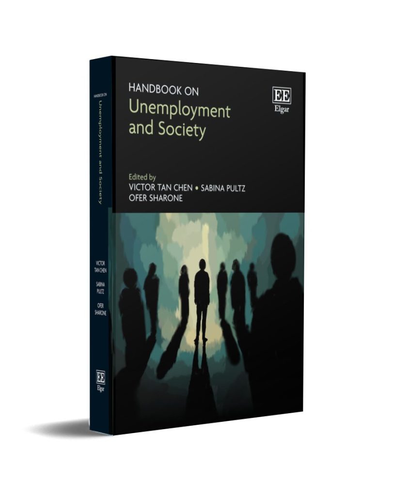 Handbook on Unemployment and Society (book cover and spine)